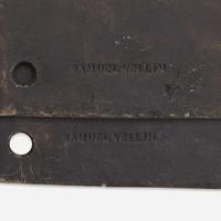Samuel Yellin (American, b. Ukraine, 1884-1940) Pair of Door Push Plates, Philadelphia, Pennsylvania, circa 1920s