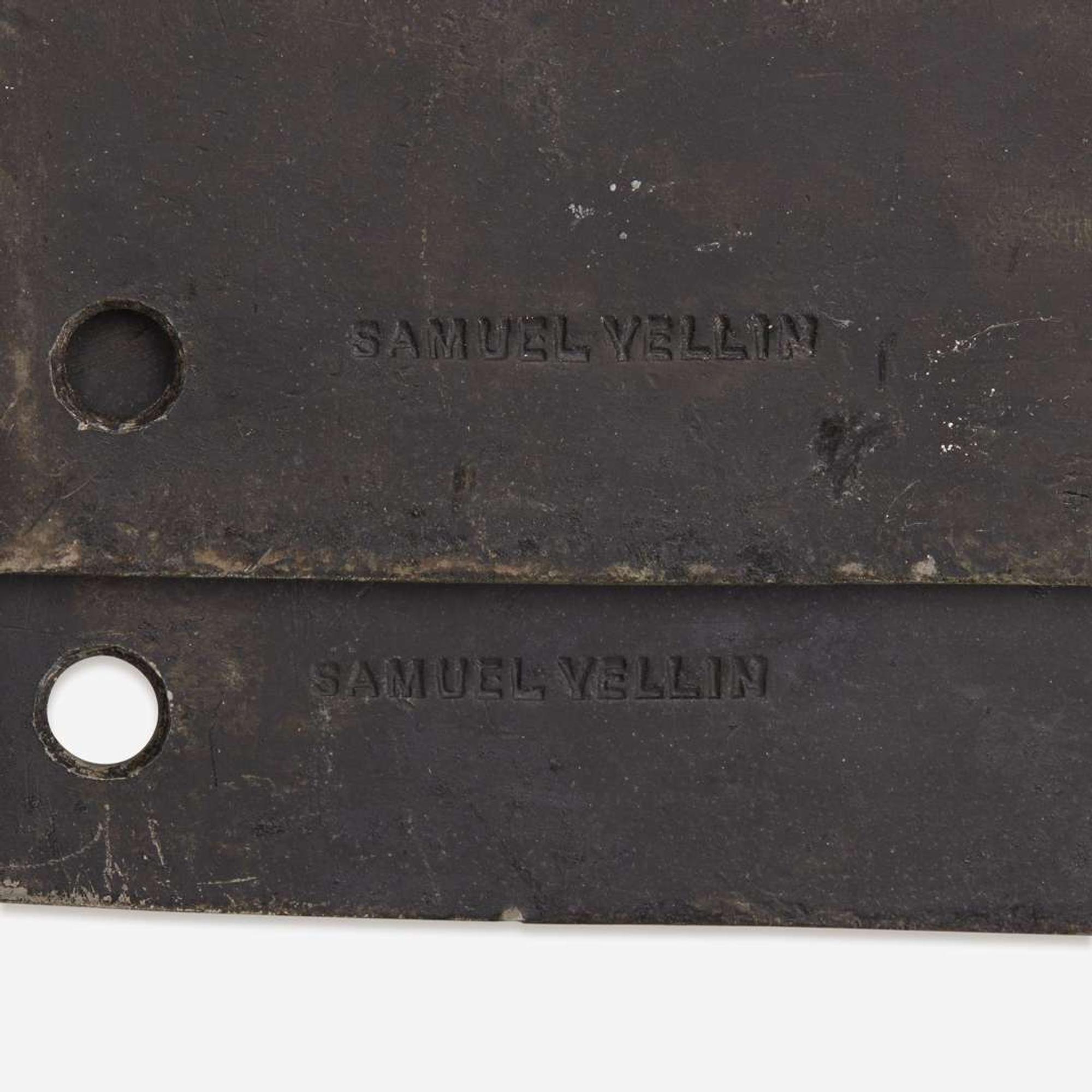 Samuel Yellin (American, b. Ukraine, 1884-1940) Pair of Door Push Plates, Philadelphia, Pennsylvania, circa 1920s