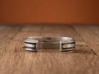 Navajo Silver and Turquoise Cuff Bracelet