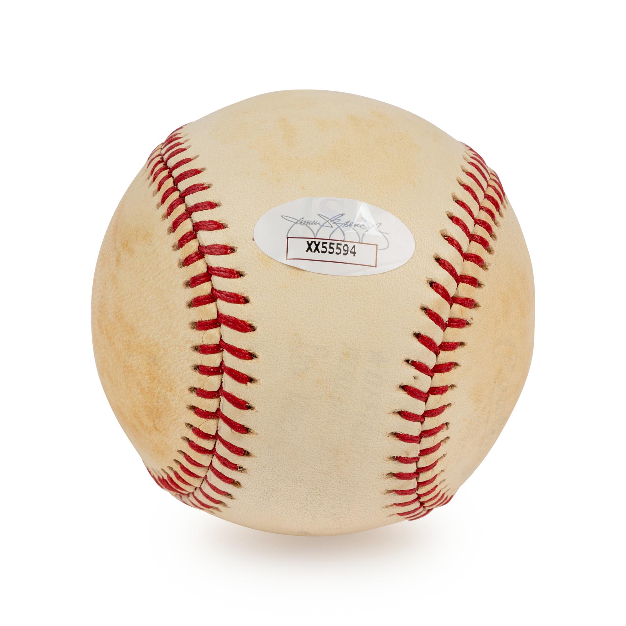 An Edd Roush Single Signed Autograph Baseball (JSA Certified),