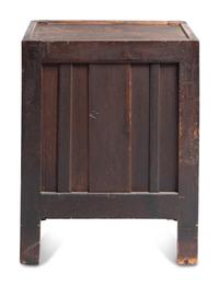 A Louis XV Walnut Marble-Top Commode