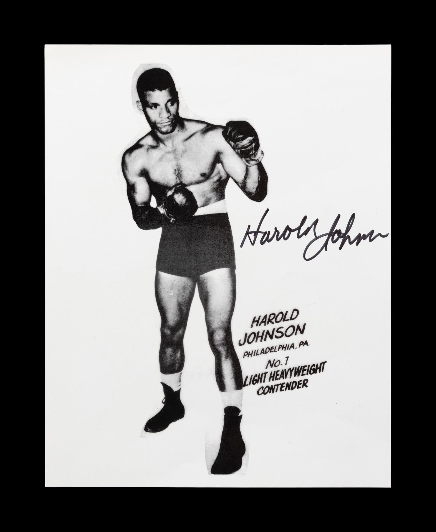 A Group of 29 Autographs from 20th Century Boxing Champions and Notables,