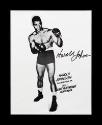A Group of 29 Autographs from 20th Century Boxing Champions and Notables,
