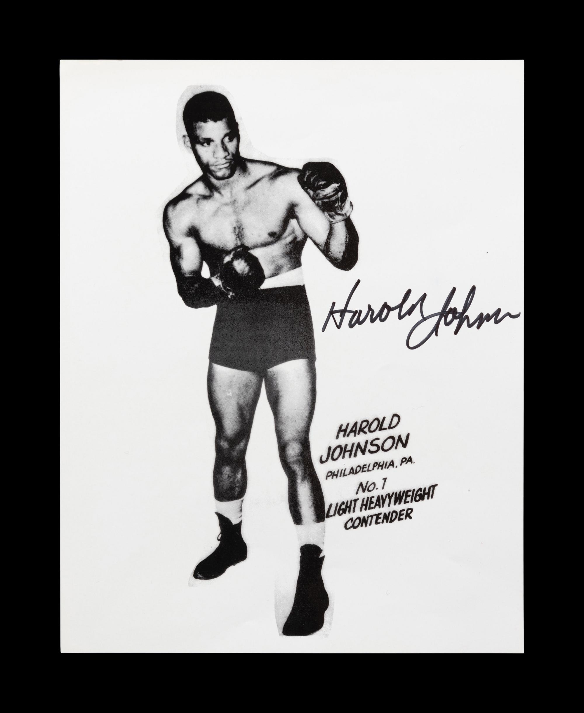A Group of 29 Autographs from 20th Century Boxing Champions and Notables,