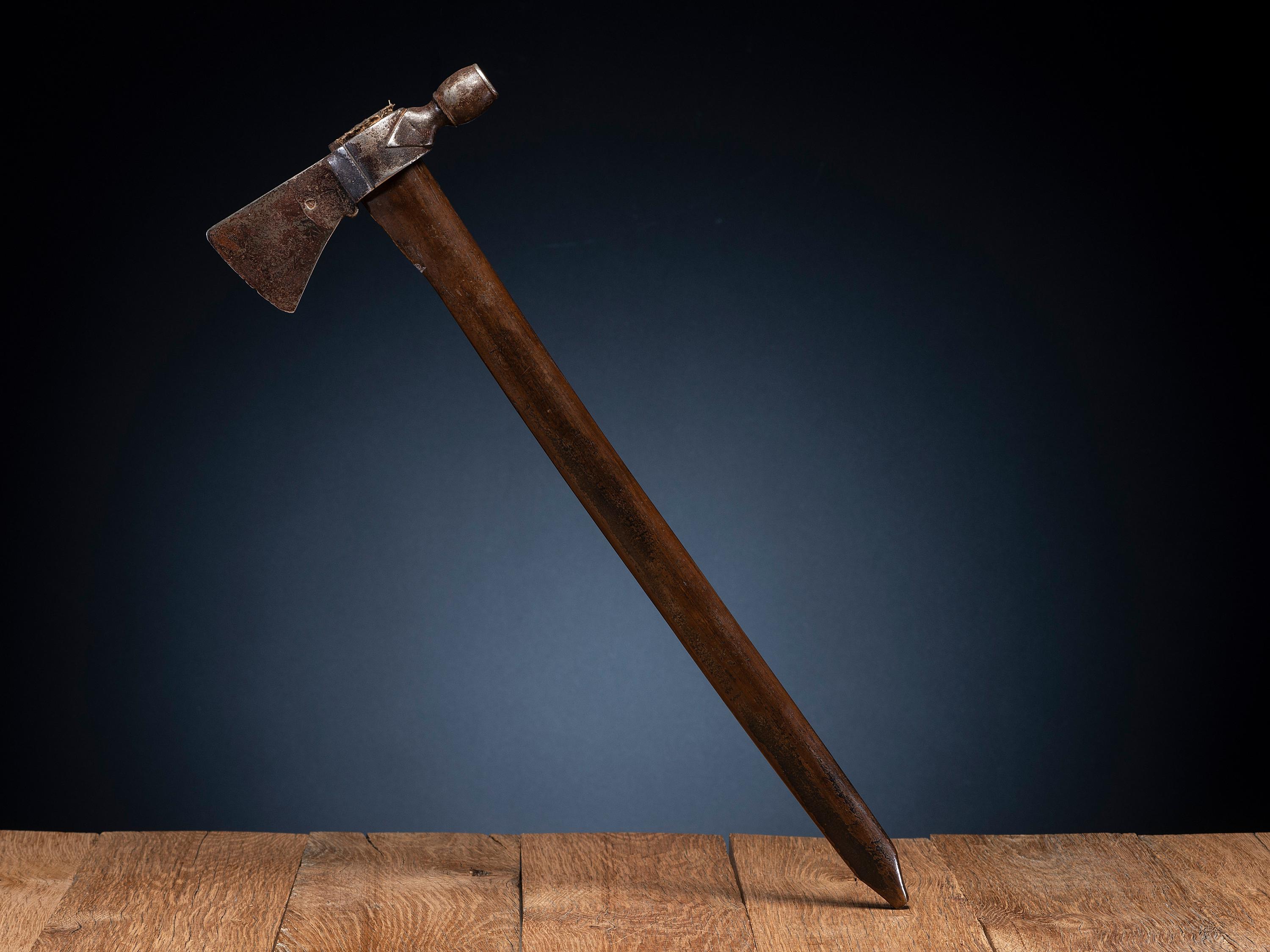 Eastern Pipe Tomahawk, with Rifle Barrel Bowl