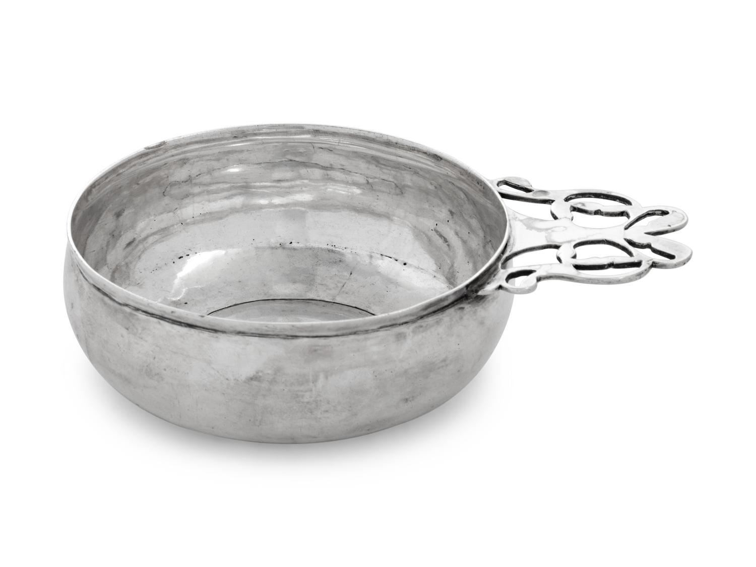 An American Silver Porringer