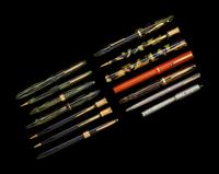 A Collection of Fourteen Sheaffer Writing Instruments