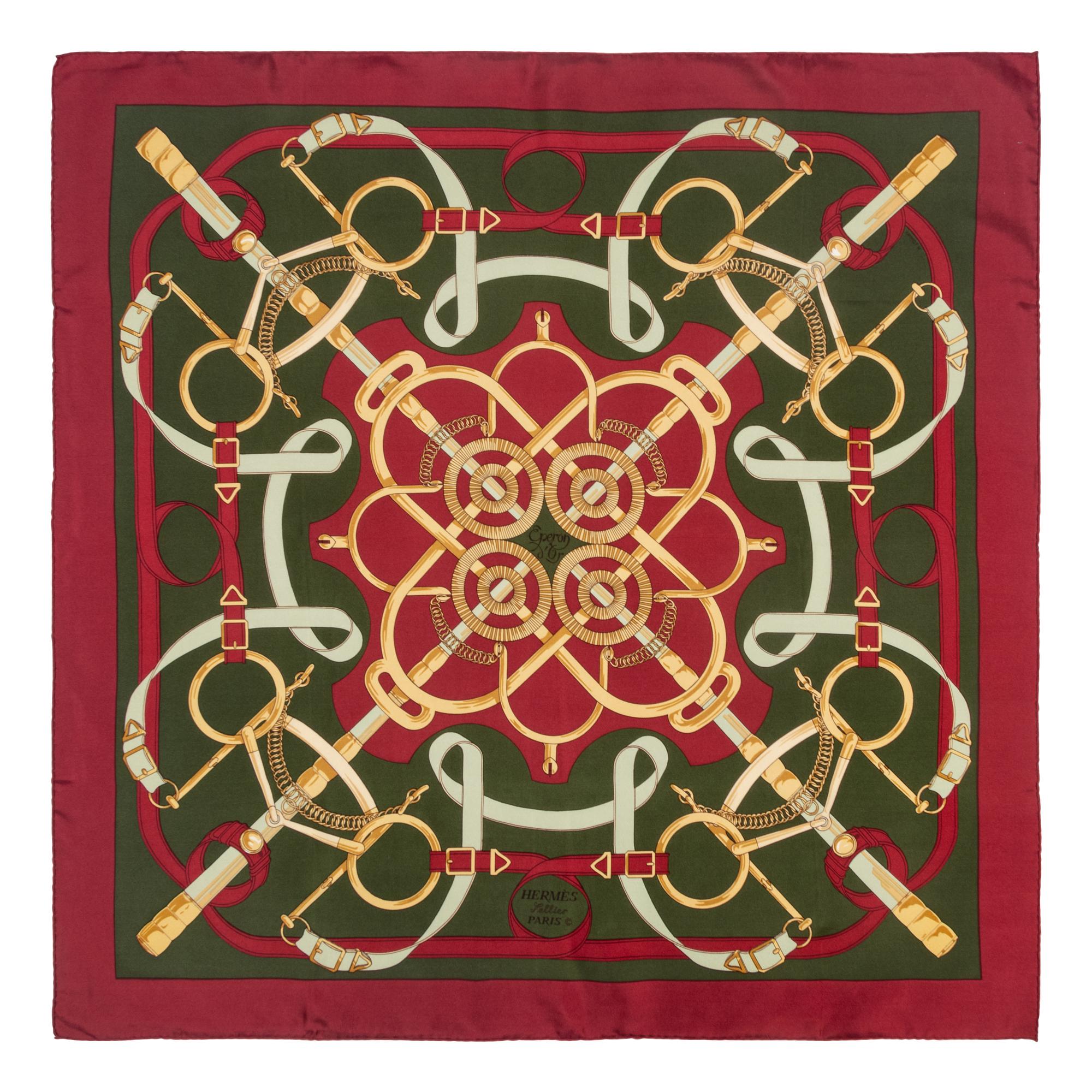 Three Hermès Scarves