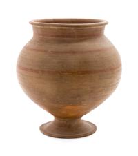 A Mediterranean Style Earthenware Vase