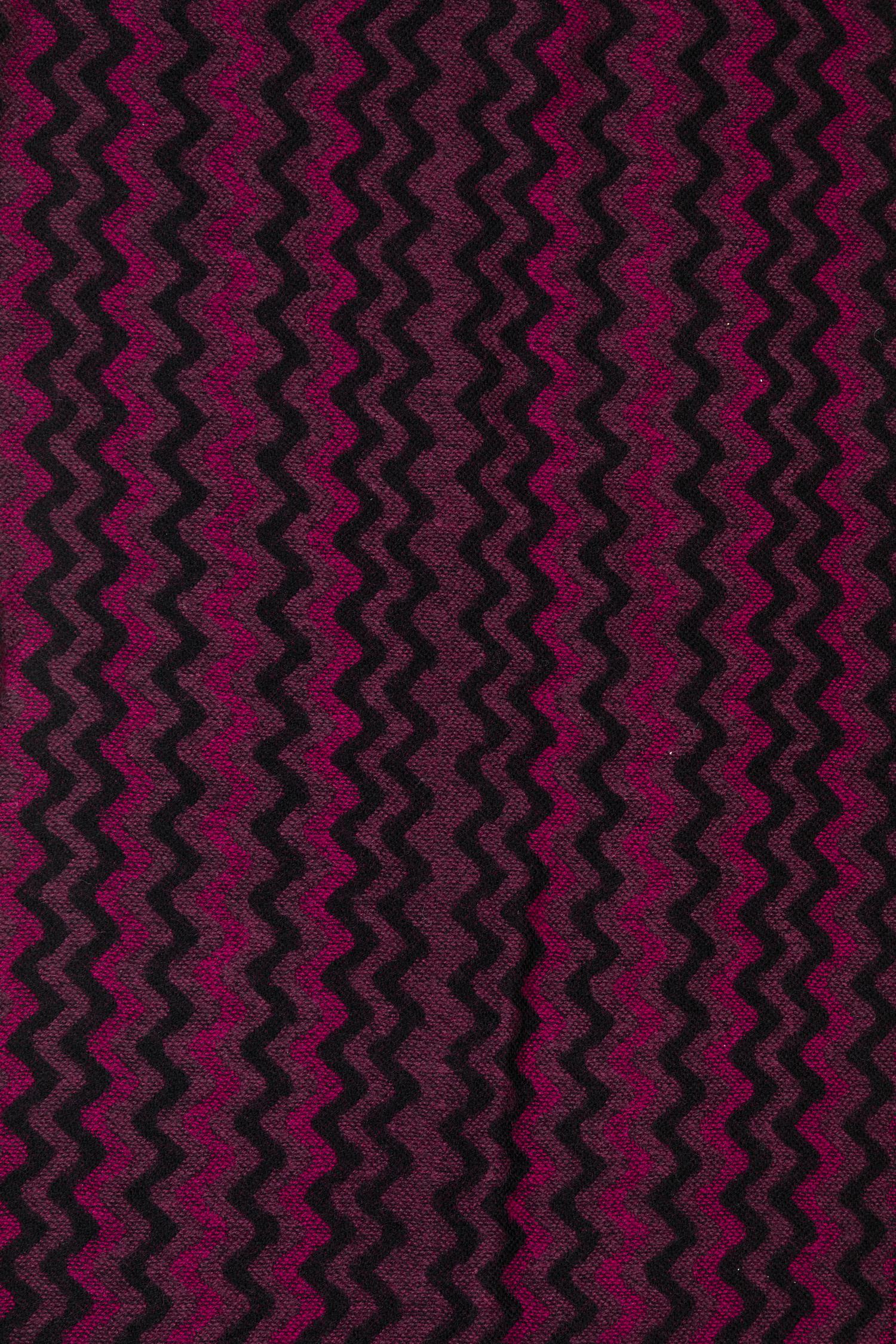 Missoni Pink and Black Scarf, 1990-2000s