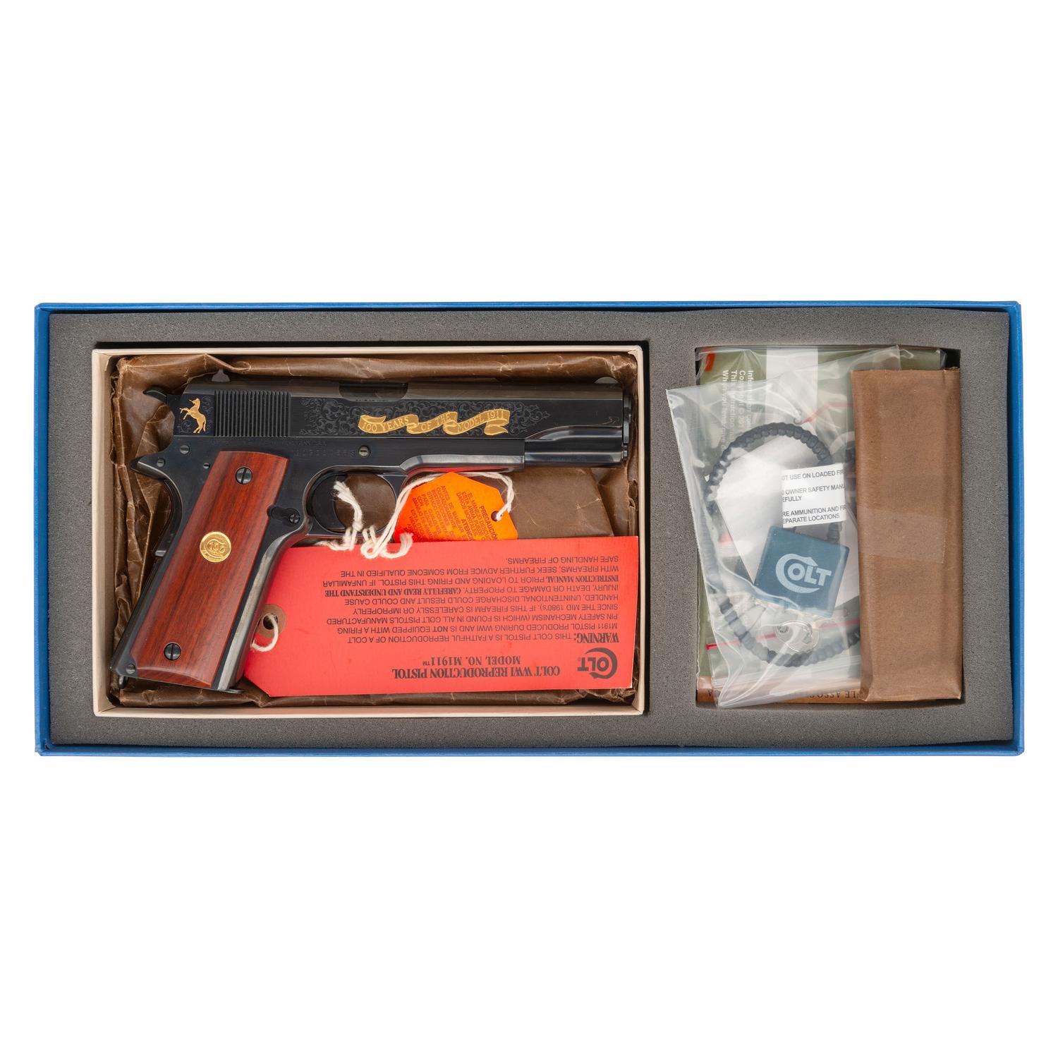 *Boxed Colt 1911 100 Year Commemorative Government Model Tier II Pistol