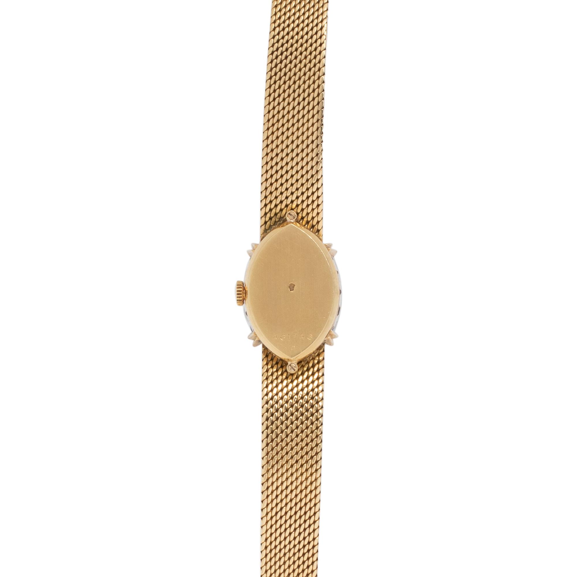 VACHERON & CONSTANTIN, 18K YELLOW GOLD AND LAPIS LAZULI WRISTWATCH