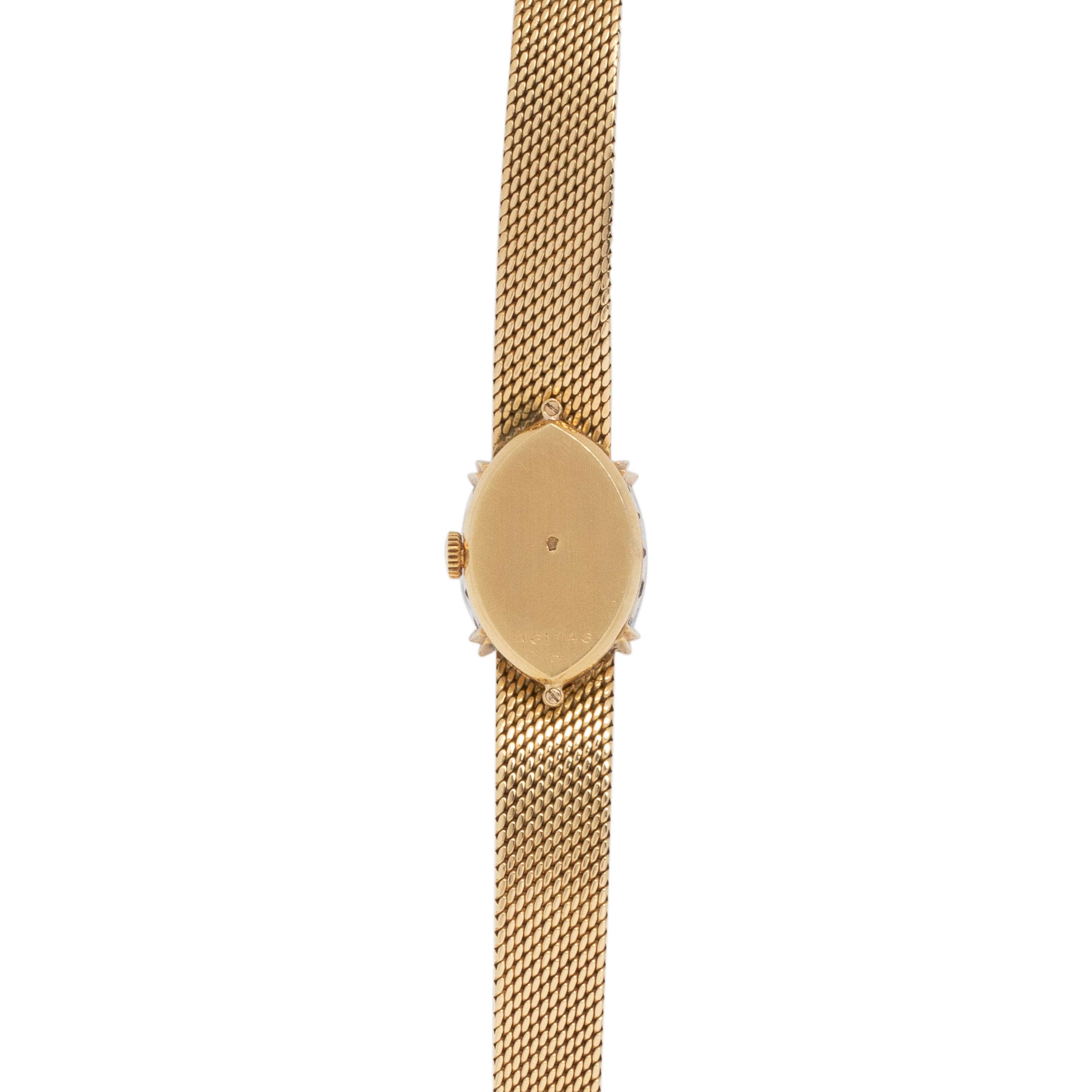 VACHERON & CONSTANTIN, 18K YELLOW GOLD AND LAPIS LAZULI WRISTWATCH