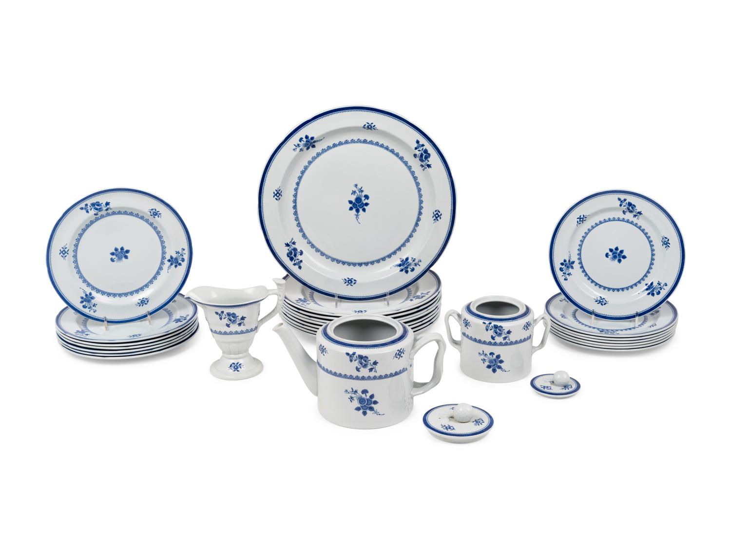 APPROVED FOR DONATION A Spode Gloucester Ironstone Dinner Service