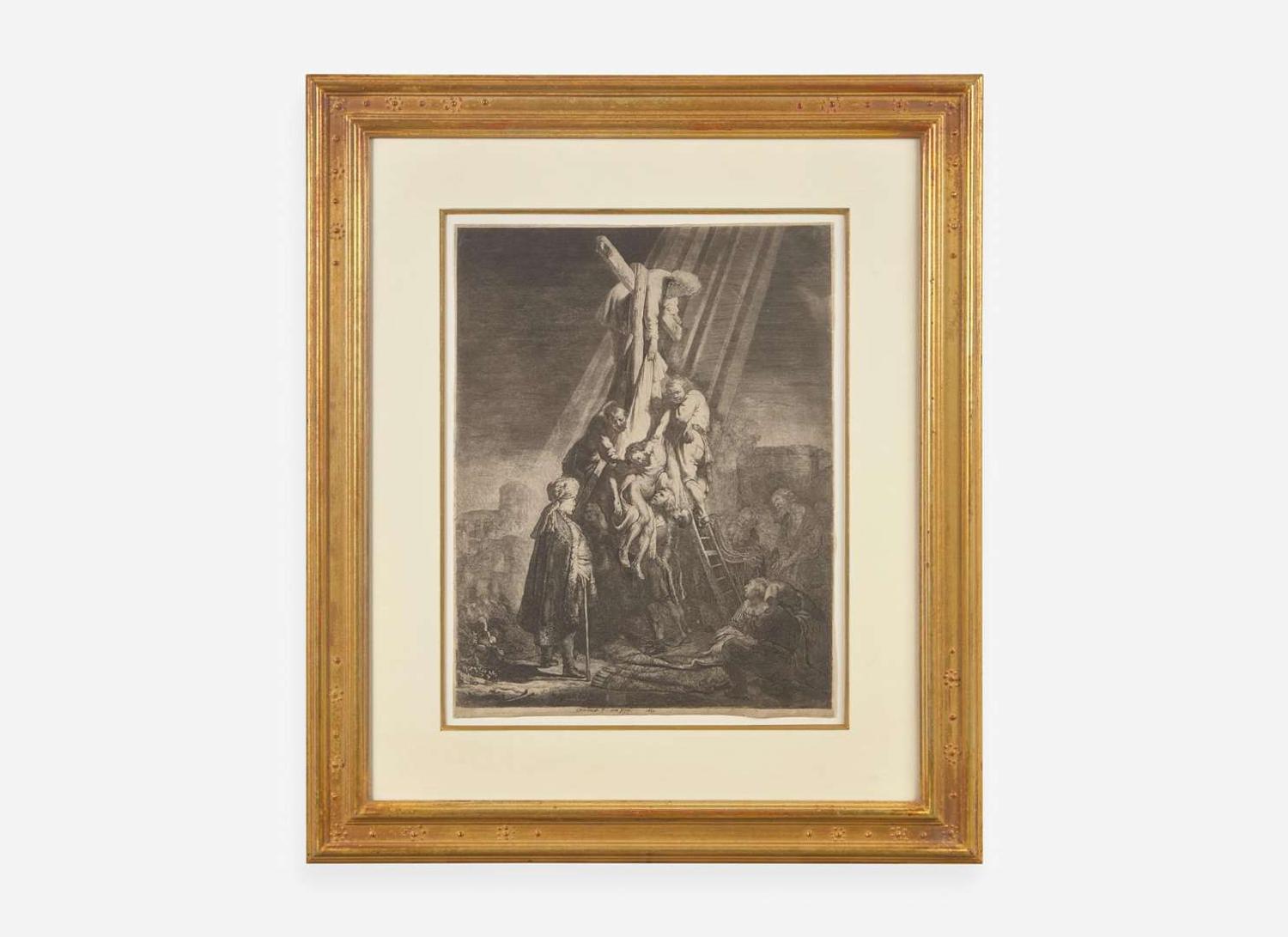 Rembrandt van Rijn (Dutch, 1606–1669) - The Descent from the Cross (Second Plate)
