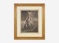 Rembrandt van Rijn (Dutch, 1606–1669) - The Descent from the Cross (Second Plate)