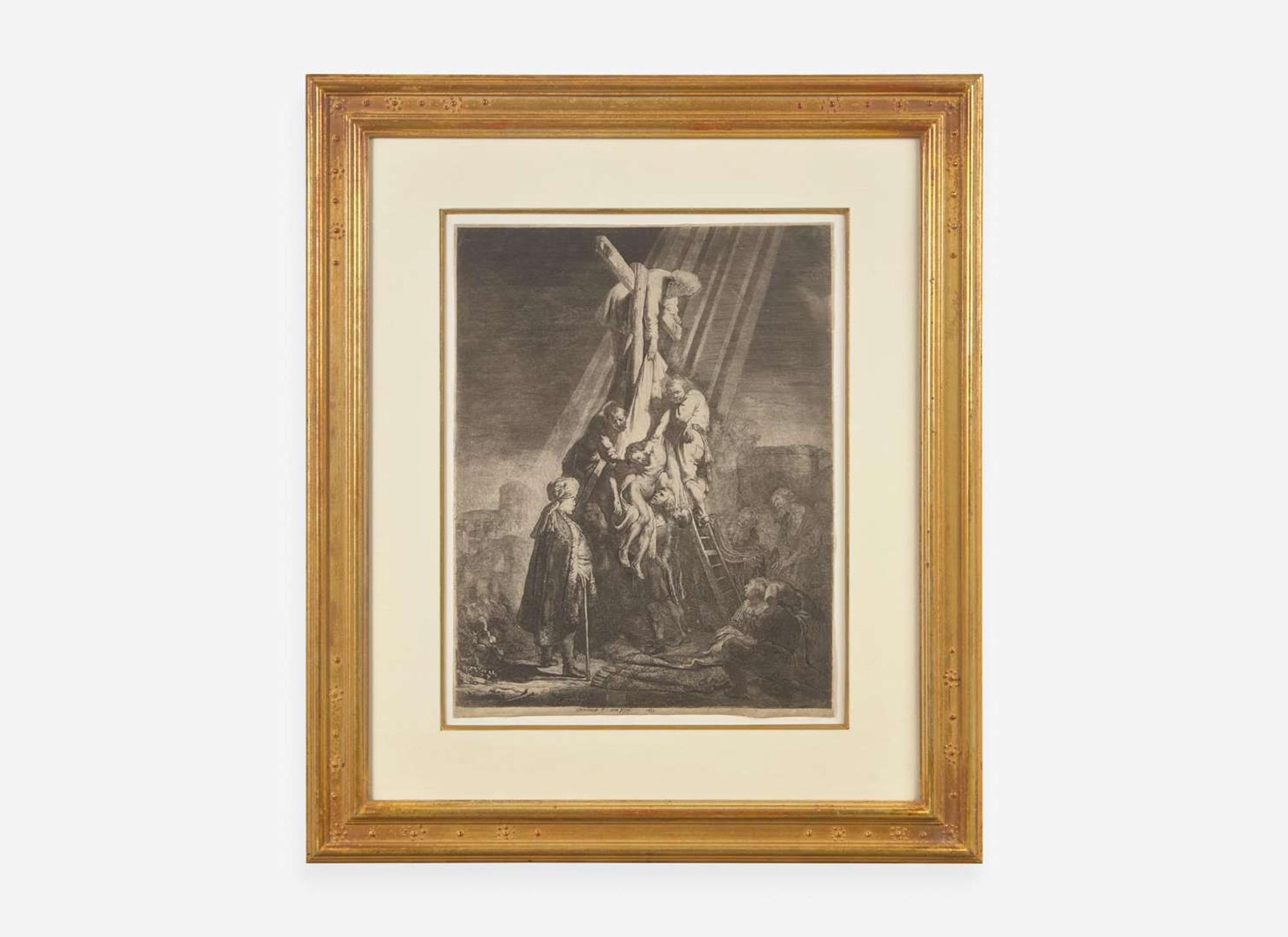 Rembrandt van Rijn (Dutch, 1606–1669) - The Descent from the Cross (Second Plate)