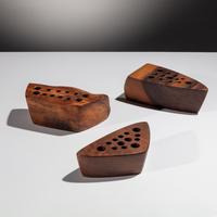 George Nakashima (American, 1905–1990) — Group of 3 Pencil Holders, 1984