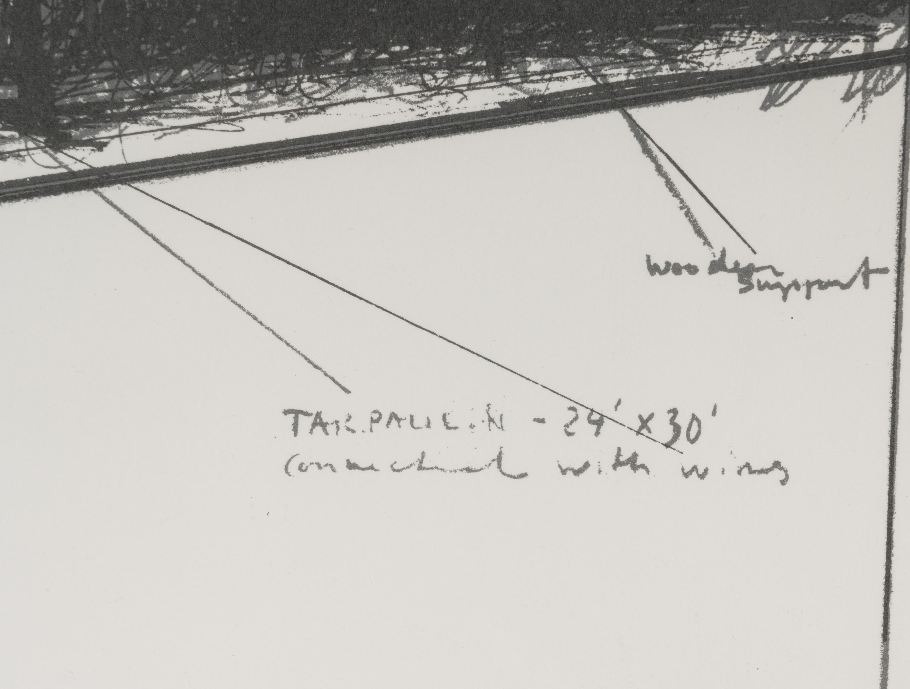The Museum of Modern Art Wrapped (from (Some) Not Realized Projects ), 1971