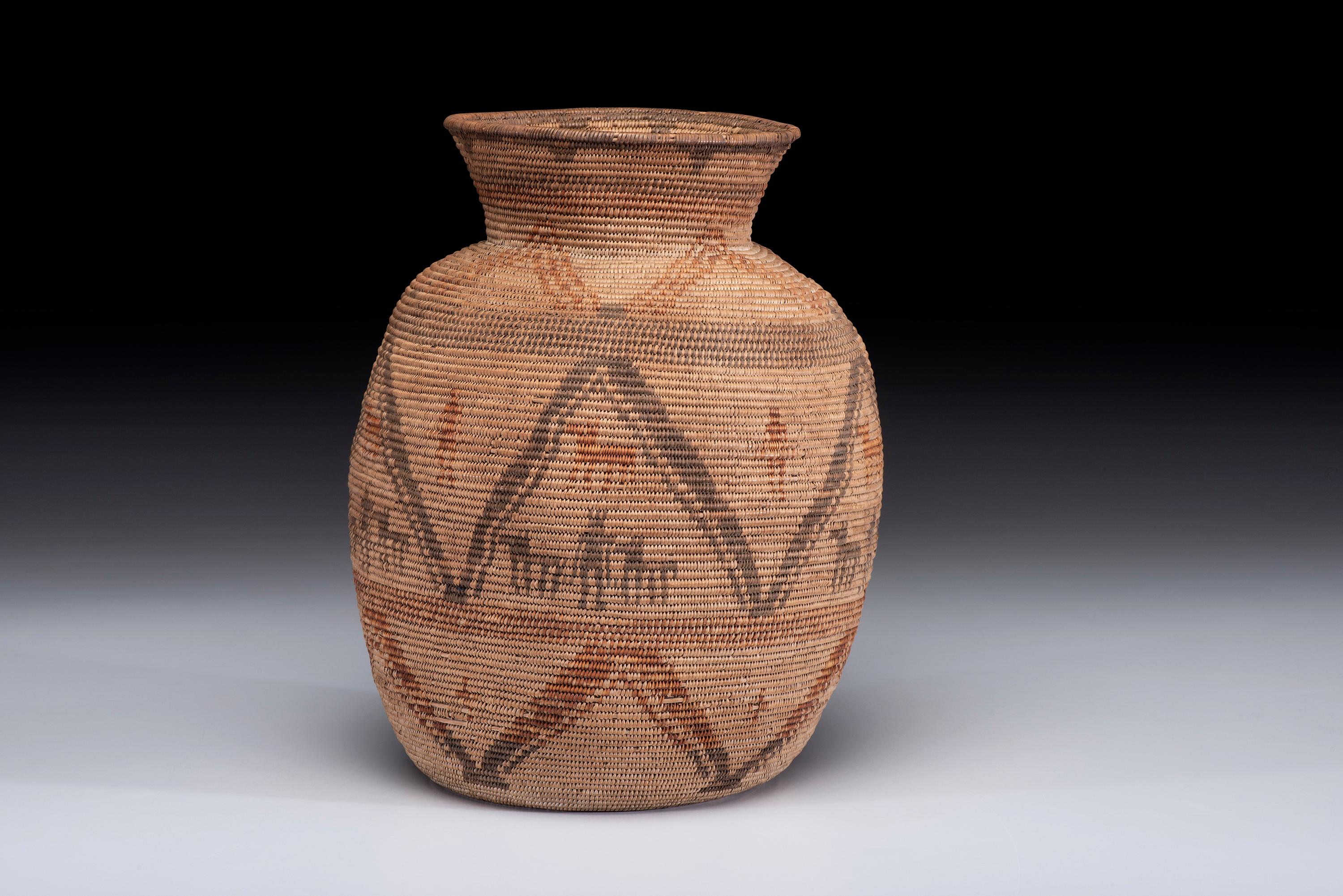 Apache Pictorial Polychrome Basket