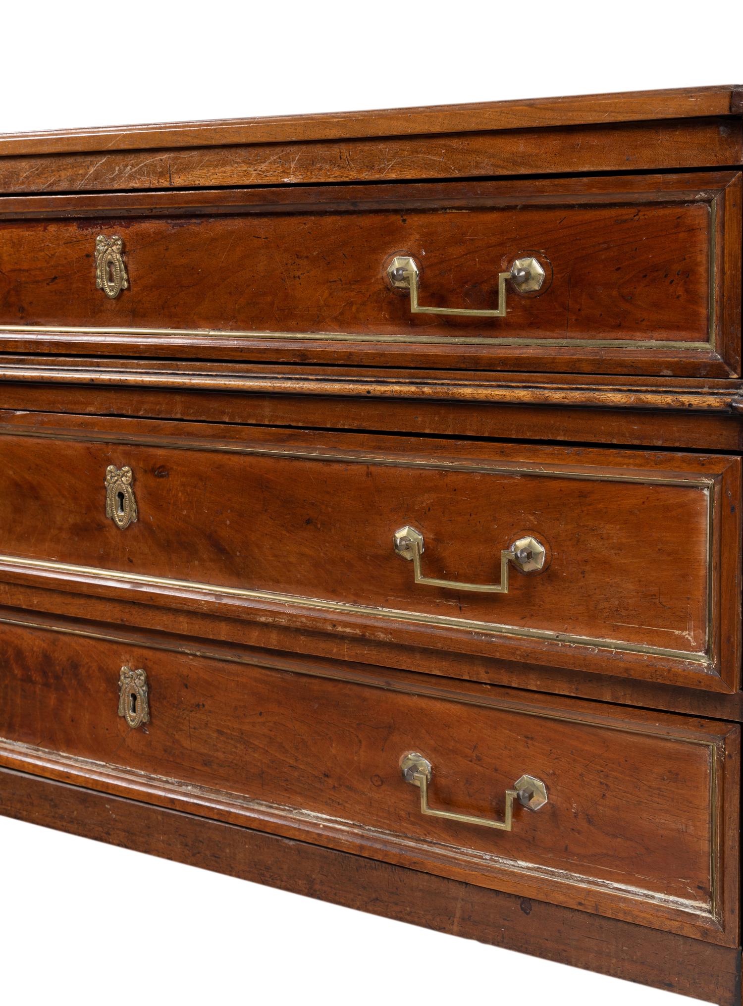 A Directoire Style Mahogany Commode