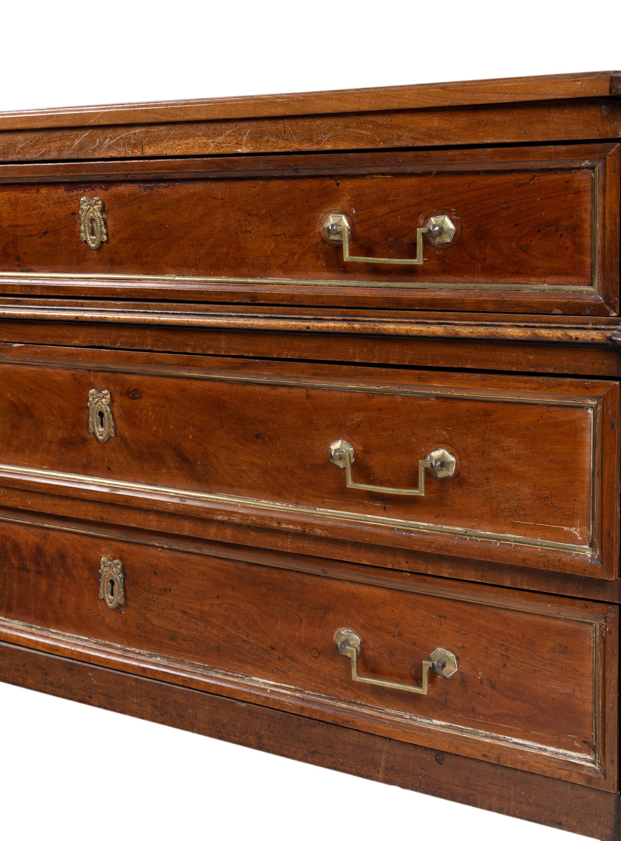 A Directoire Style Mahogany Commode