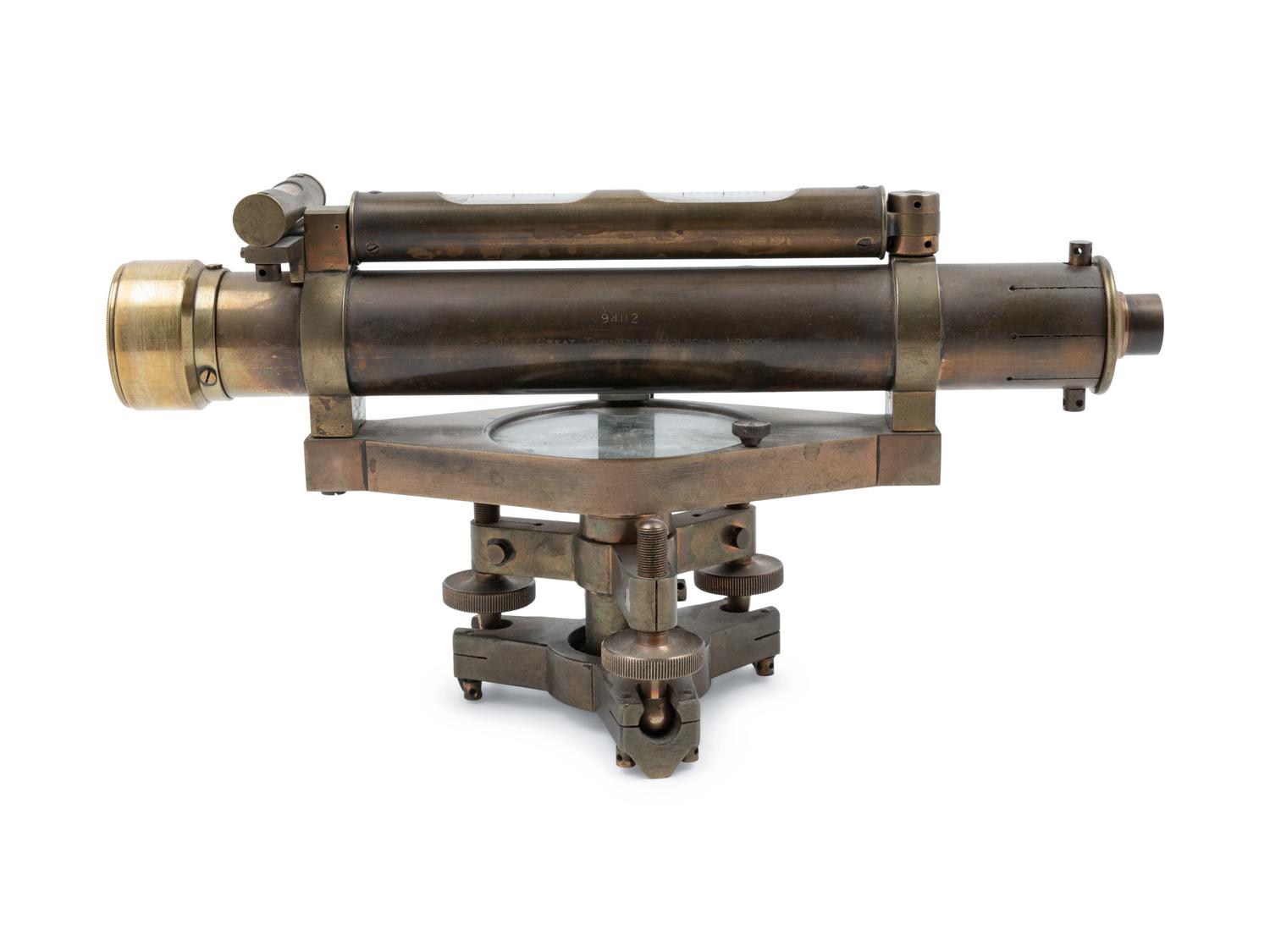An English Brass Dumpy Level
