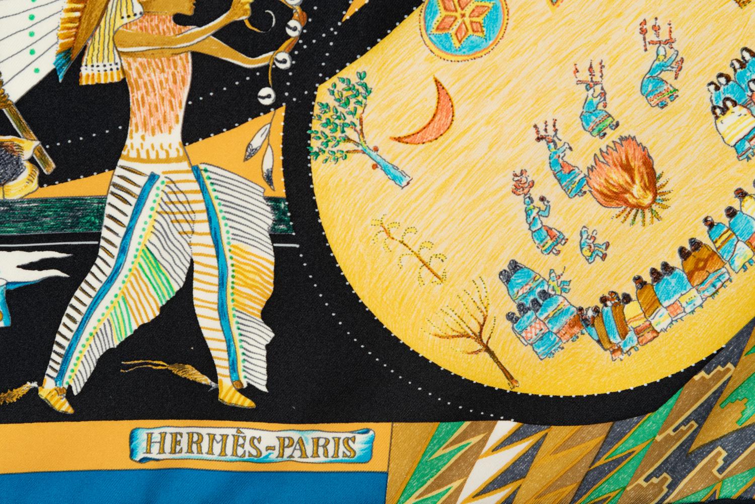 Hermès Silk Scarf by Kermit Oliver