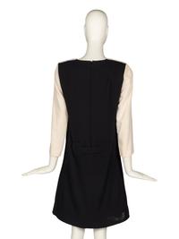 Pierre Cardin Haute Couture Color-Blocked Dress