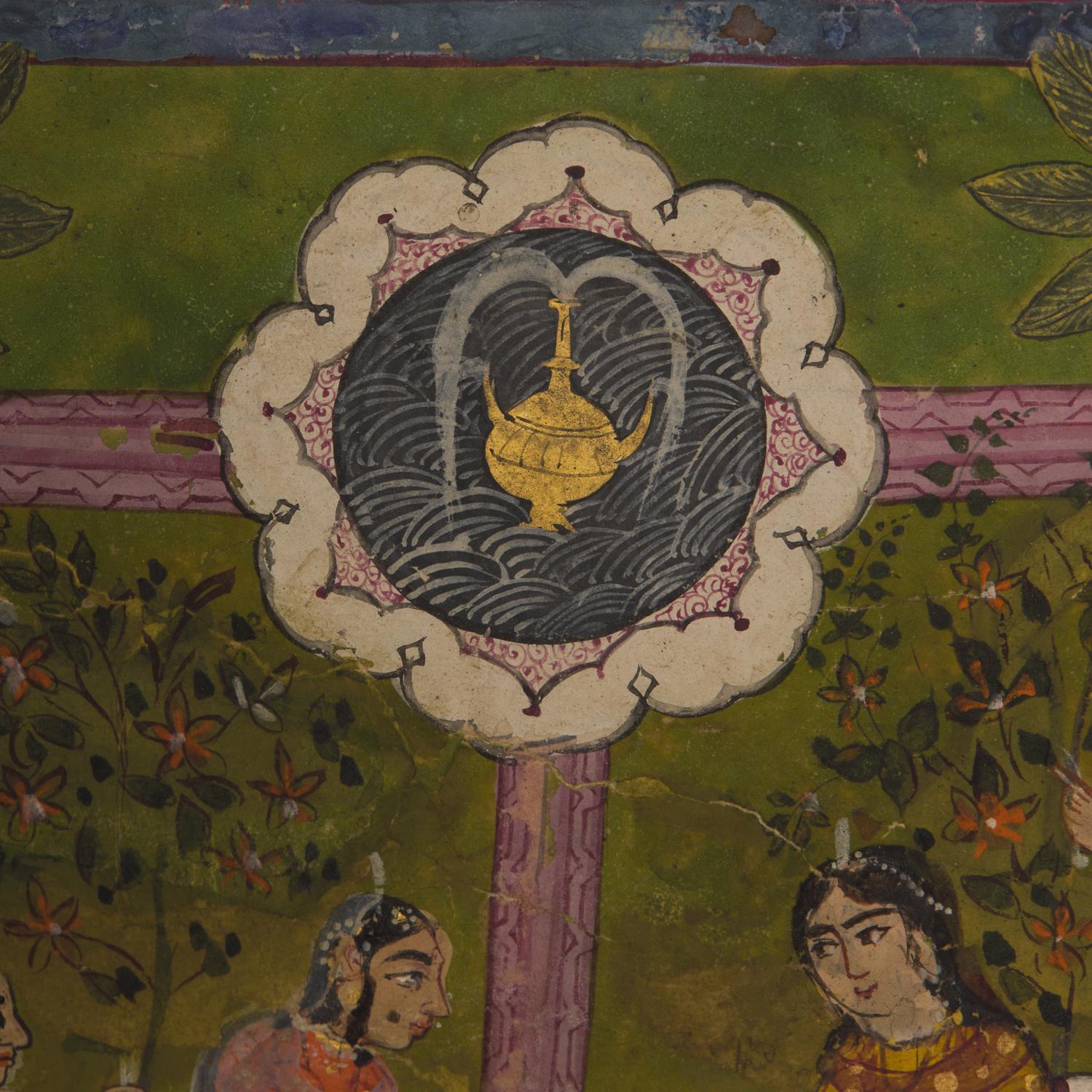 Two Indian Miniature Paintings, 20th Century