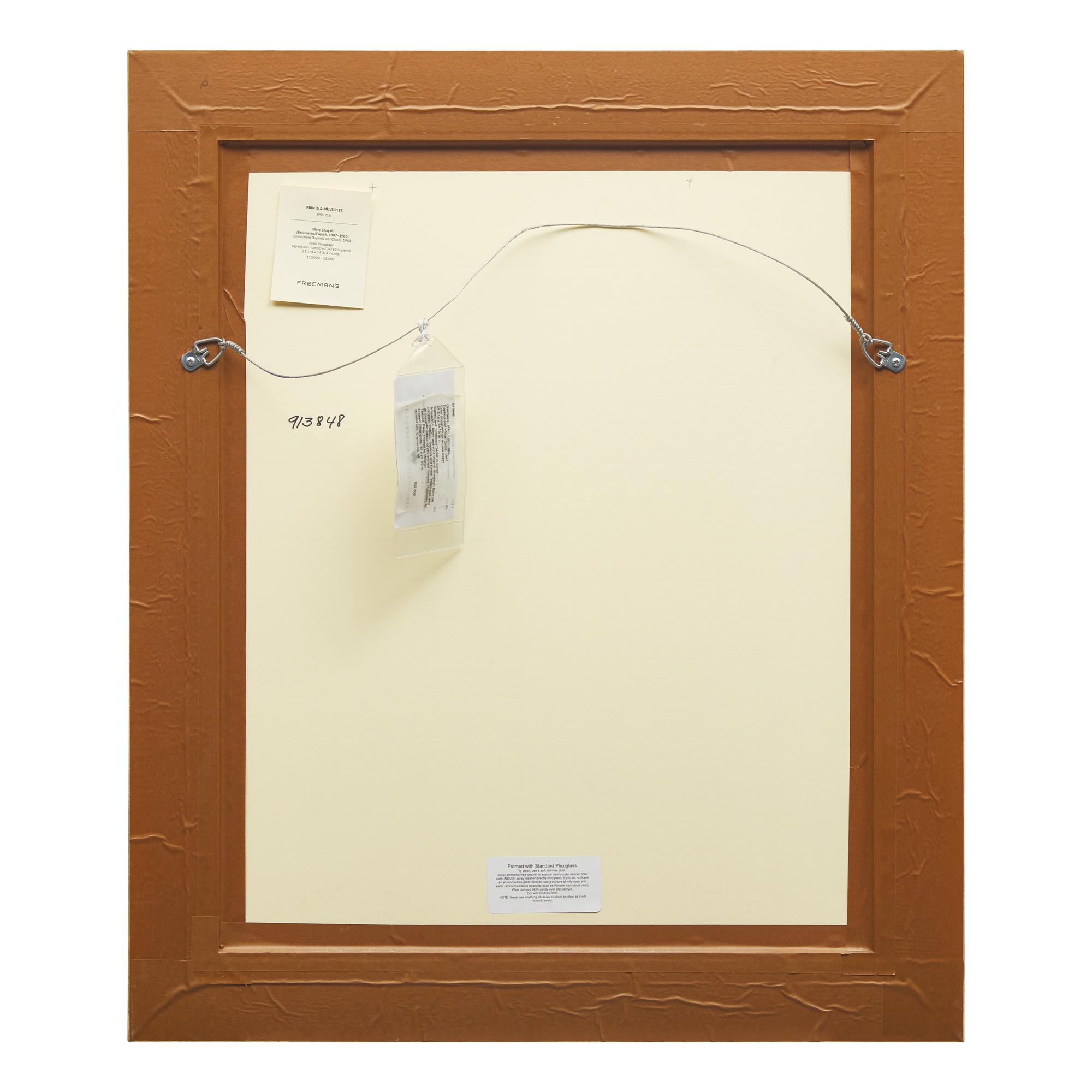 Marc Chagall (Belarusian/French, 1887–1985) — Chloé (from Daphnis and Chloé ), 1961