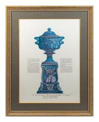 An Italian Engraving of a Marble Vase from the Pallazzo Barberini by Giovanni Batista Piranesi — 19TH CENTURY