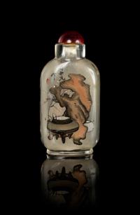 An Inside Painted Glass Snuff Bottle
