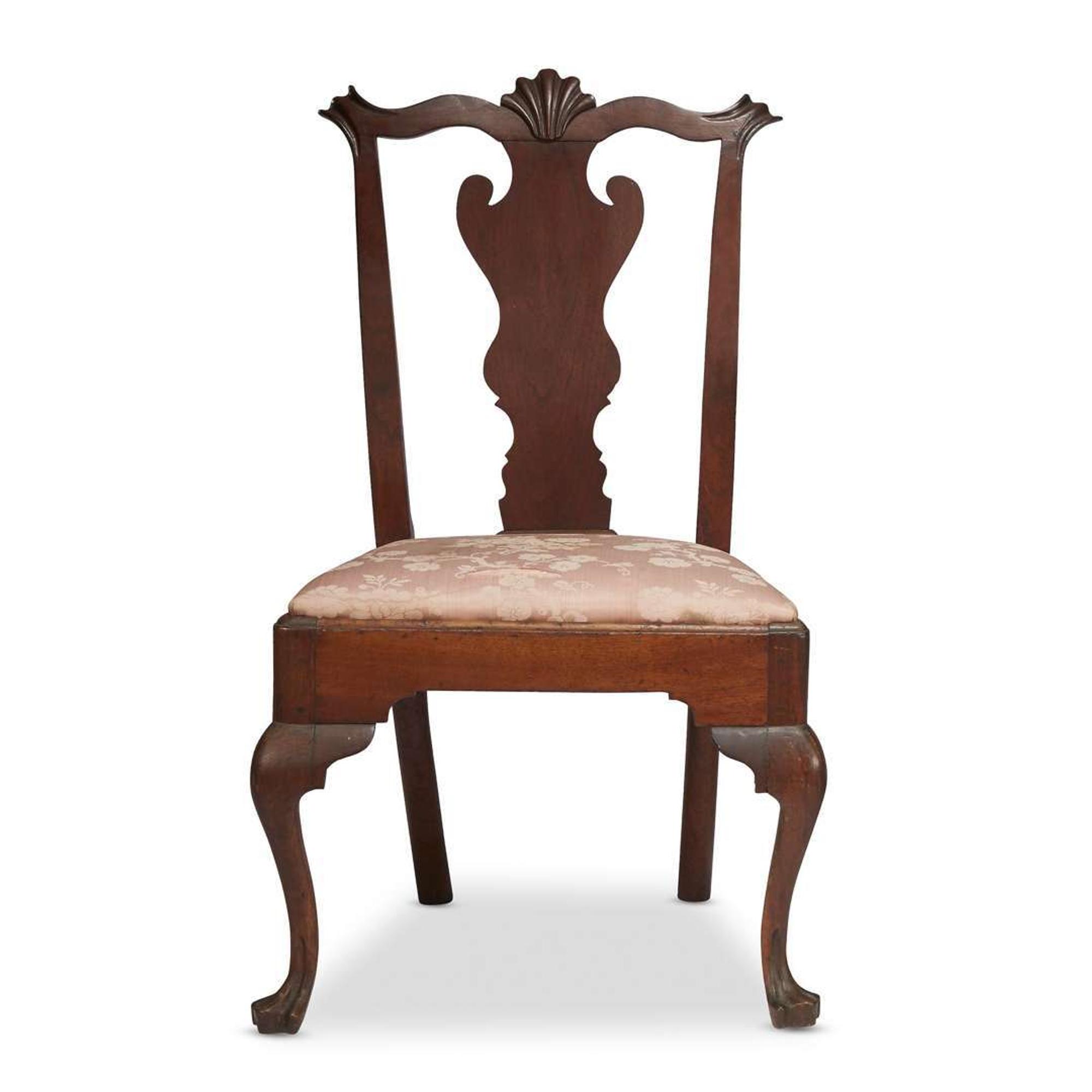 Queen Anne walnut side chair Philadelphia, PA, circa 1760