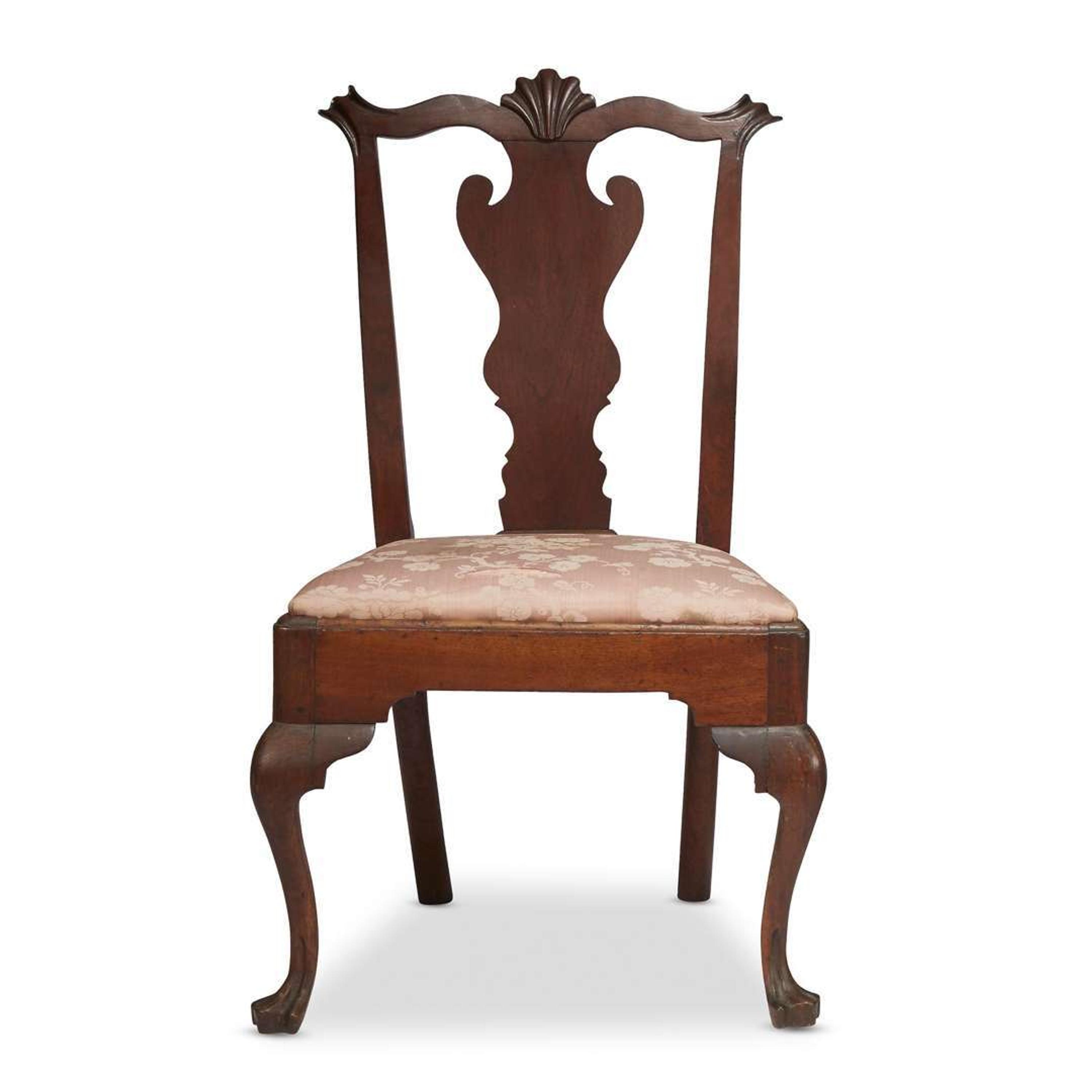 Queen Anne walnut side chair Philadelphia, PA, circa 1760