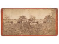 [SLAVERY & ABOLITION]. UPTON & BOLLES, photographers. Ruins of Slave Quarters, Ft. George [Florida]. Jacksonville, FL: ca 1870s.