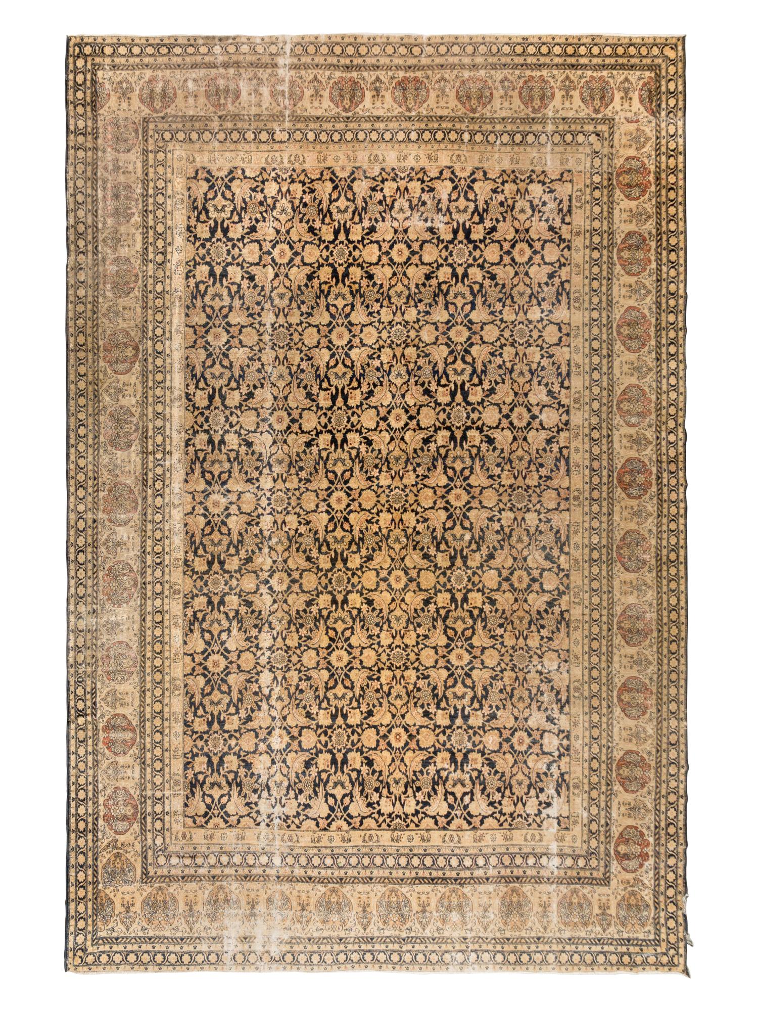 A Tabriz Wool Rug
