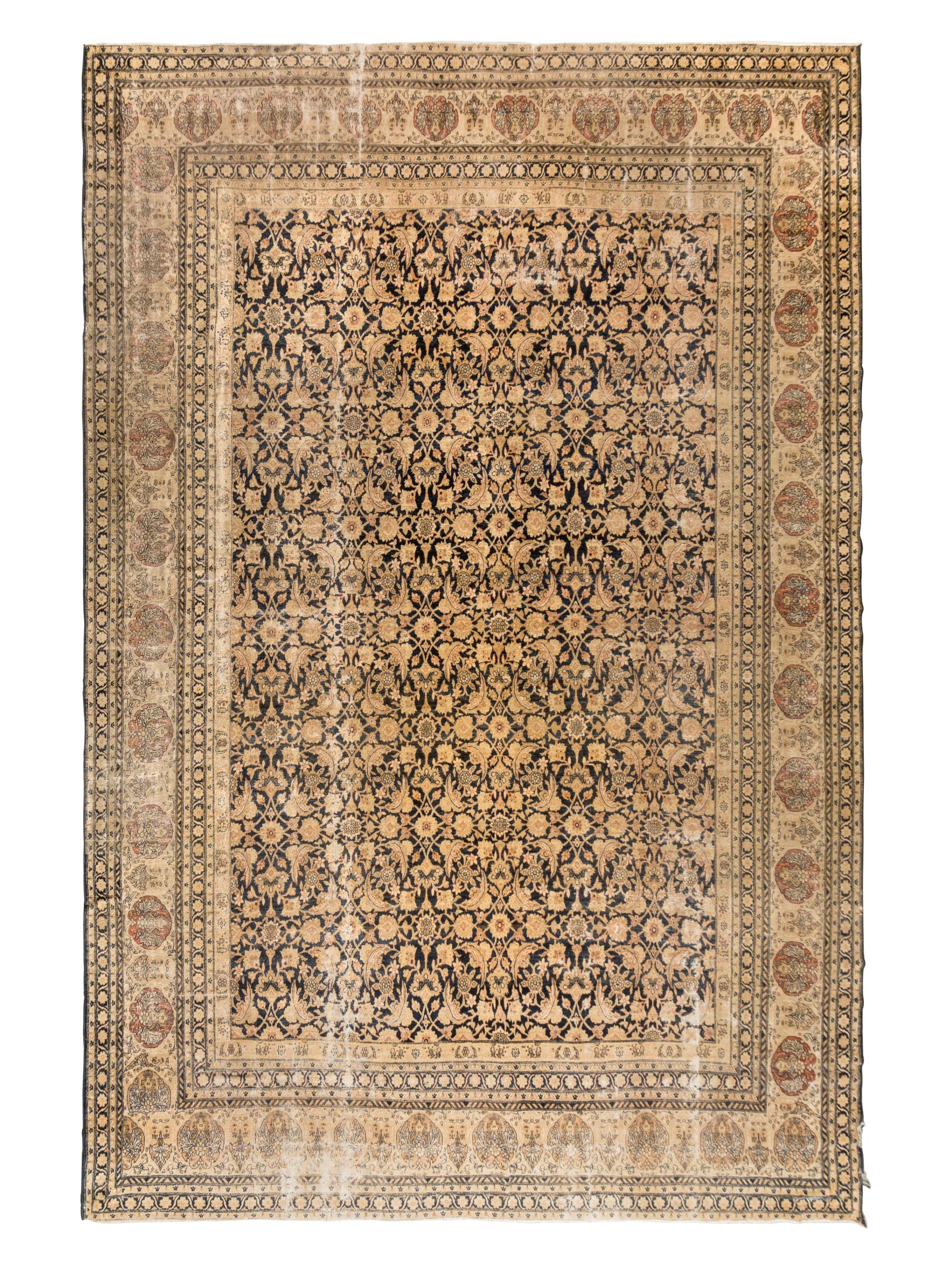A Tabriz Wool Rug