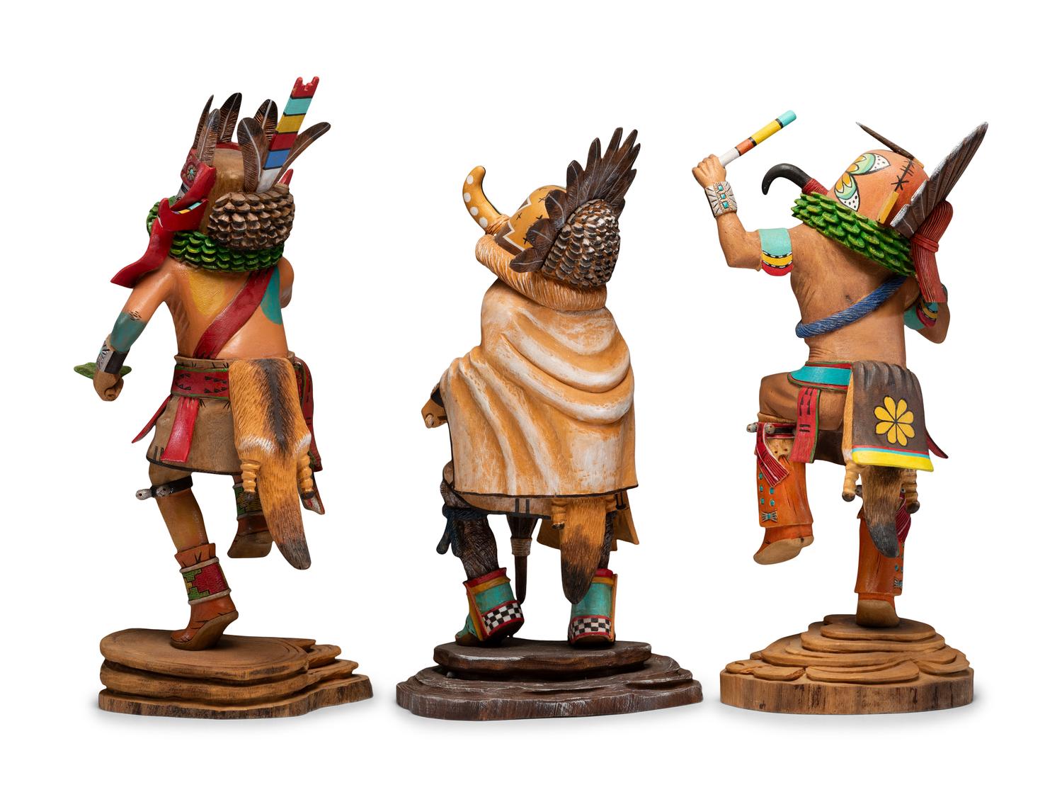 Katsinas, Gambler Corn, Green God, and Supai