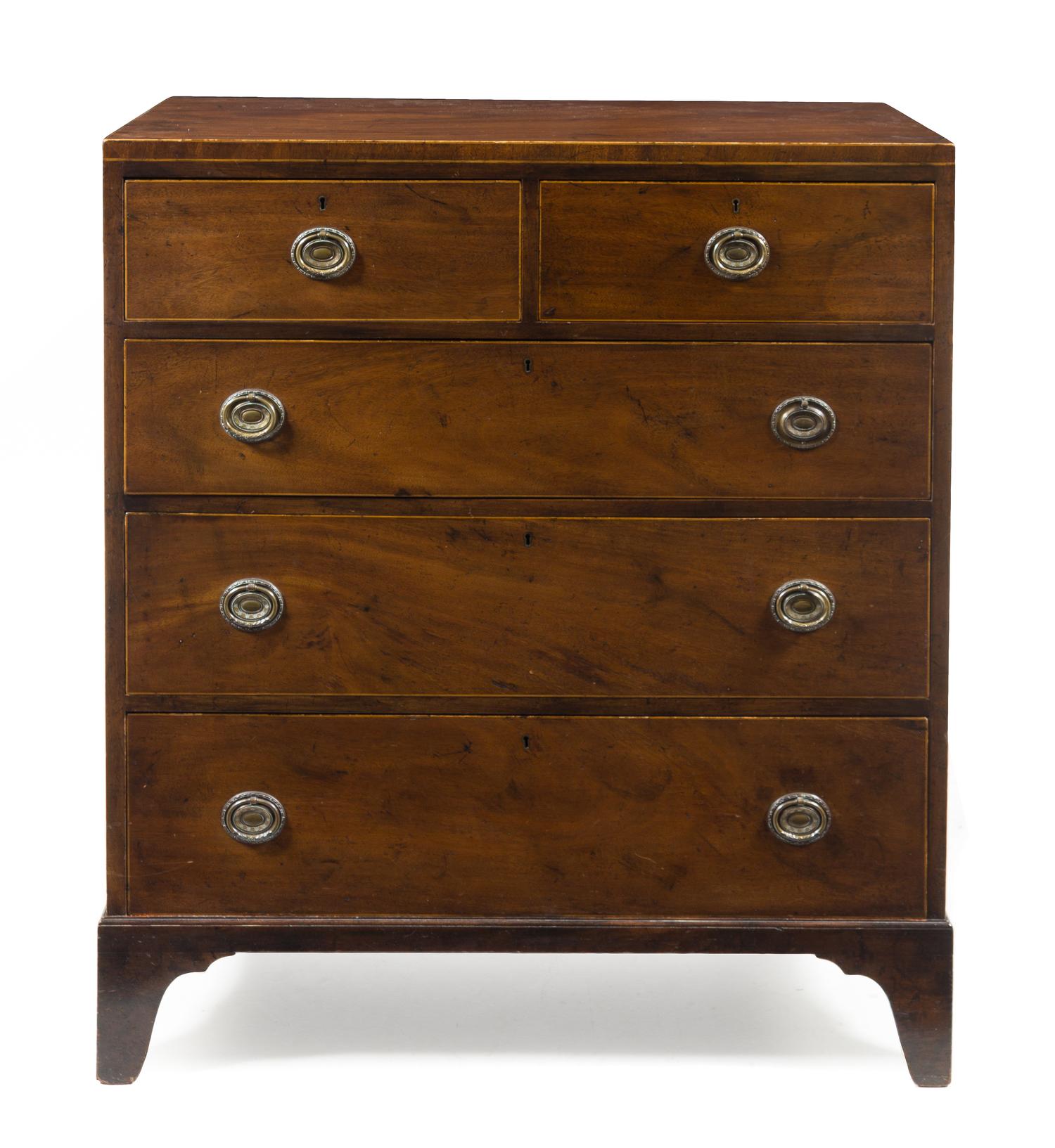 A George III Mahogany Chest of Drawers — EARLY 19TH CENTURY