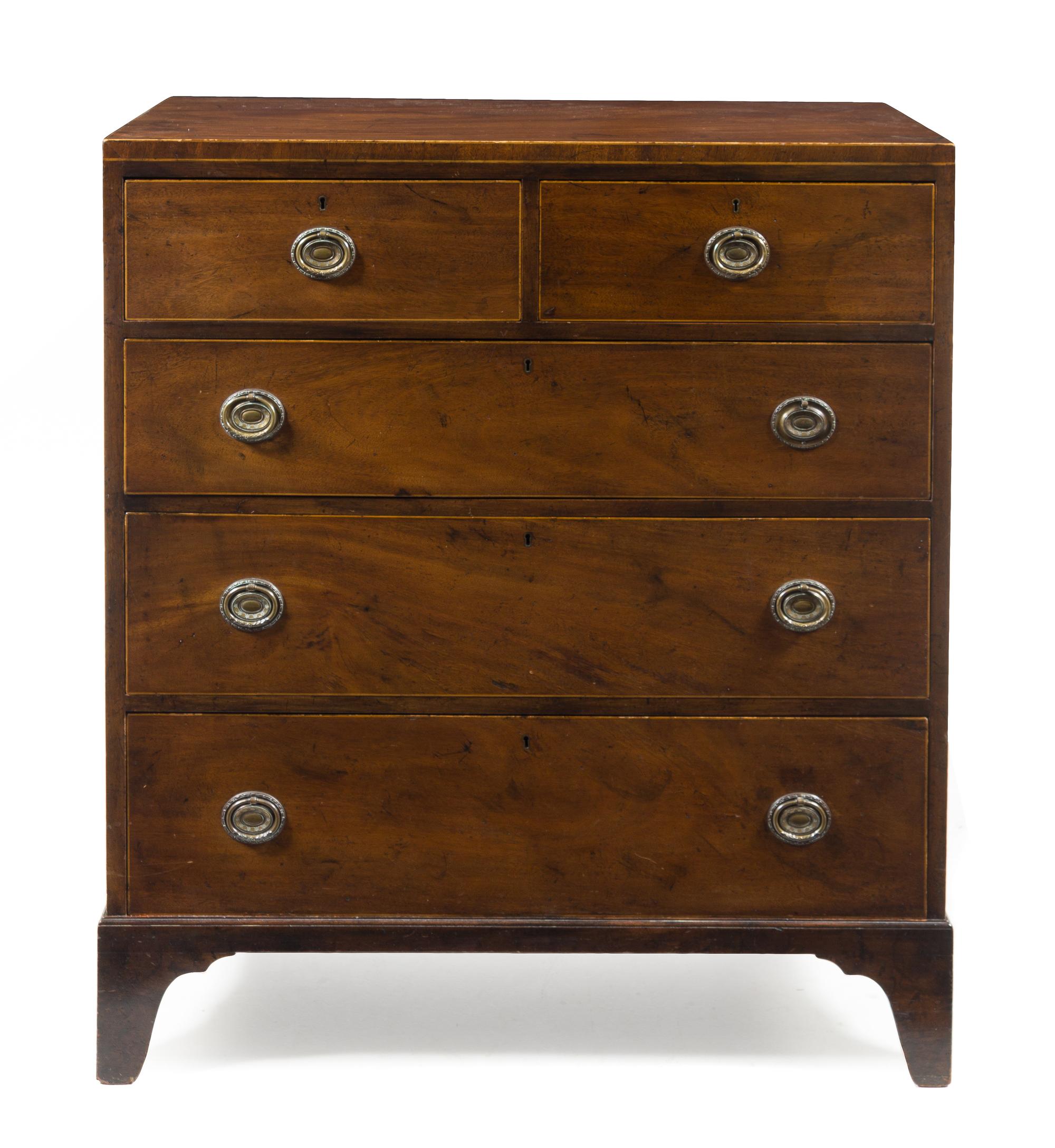 A George III Mahogany Chest of Drawers — EARLY 19TH CENTURY