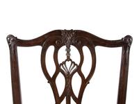 A Set of Eight George III Style Mahogany Dining Chairs