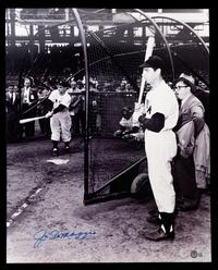 A Joe DiMaggio Signed Autograph Large Format Photograph (Beckett Authentication Services BAS Certified),