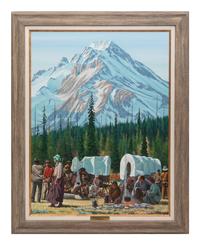 Camp Beneath Mt. Hood