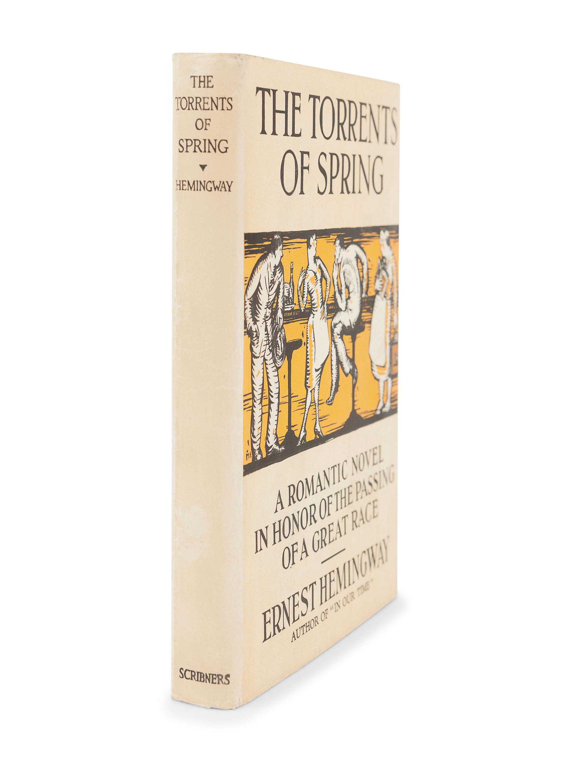 HEMINGWAY, Ernest (1899-1961). The Torrents of Spring. New York: Scribner's, 1926.