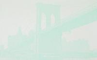 Han Hsiang-Ning (H.N. Han), (Chinese, b. 1939), Broooklyn Bridge from City Scapes Portfolio