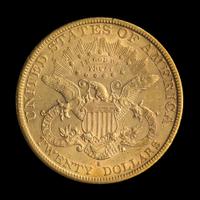 A United States 1883-S Liberty Head $20 Gold Coin