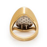 Diamond and Yellow Gold Ring