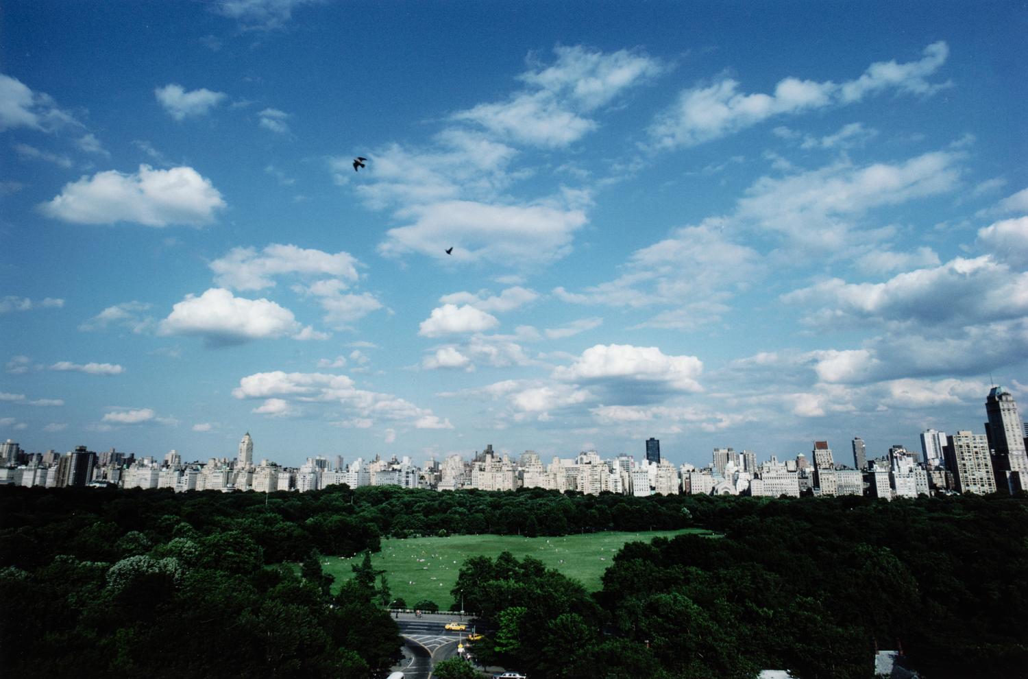 Ruth Orkin (1921-1985) "All's Right with the World", Central Park West, NYC, 1971