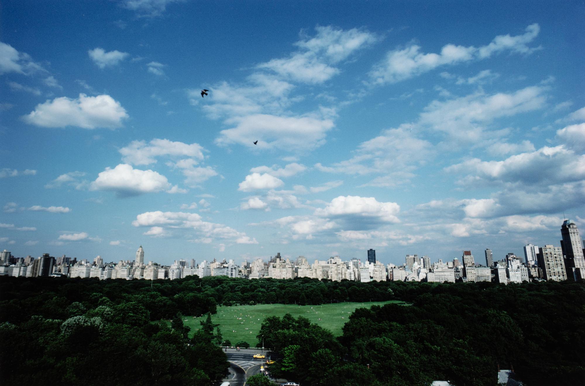 Ruth Orkin (1921-1985) "All's Right with the World", Central Park West, NYC, 1971